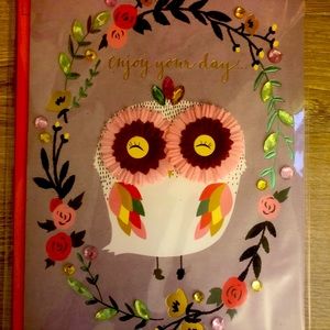 New Owl Papyrus Card